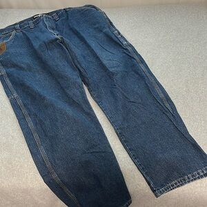Wrangler Riggs Jeans Size 46 Baggy Skater Streetwear Workwear Chore Rugged